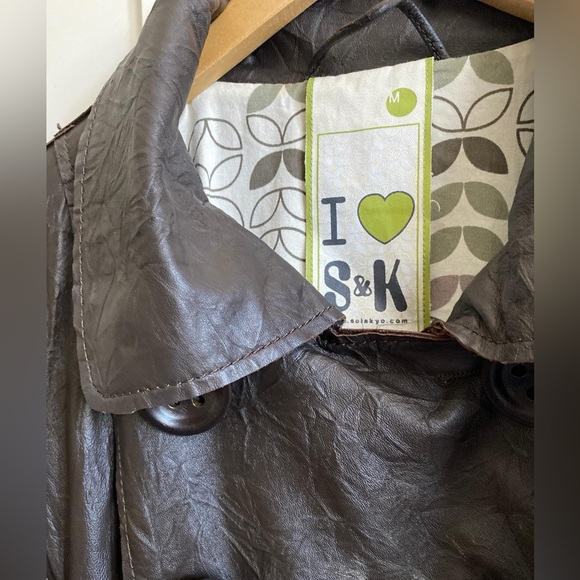 Soia & Kyo LEATHER jacket “Ana Maria” style in Espresso. - Picture 2 of 3